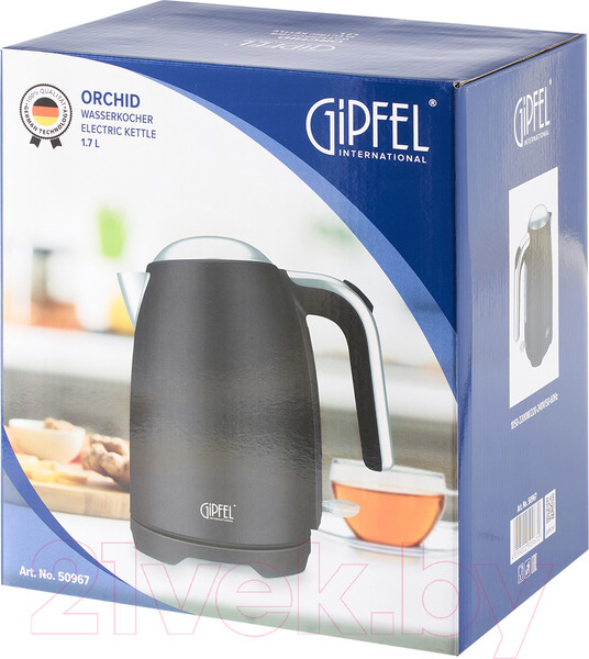Изображение товара Электрочайник Gipfel Orchid 50967 (черный)