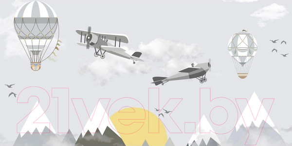 Изображение товара Фотообои листовые Citydecor Детская 53 (300x150см)