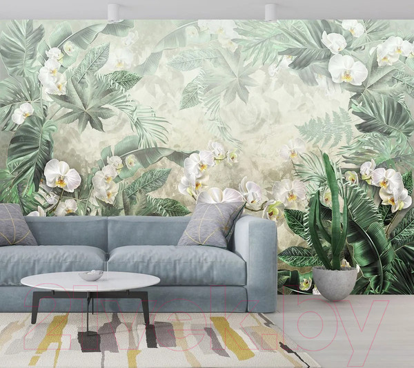 Изображение товара Фотообои листовые Citydecor Знойные тропики 11 (300x150см)