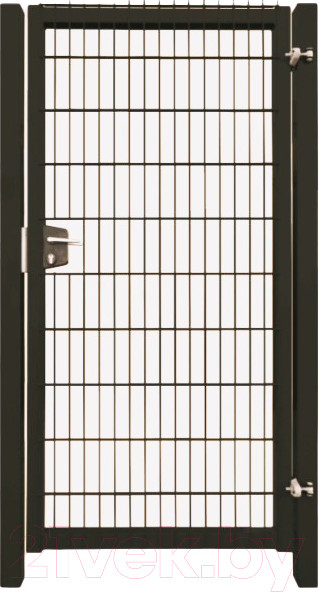 Изображение товара Каркас для калитки Белзабор С врезным замком 0.98x1.73м с 3Д (ПП 8017, левые петли)