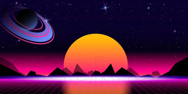 Изображение товара Фотообои листовые Citydecor Космос 27 (300x150см)