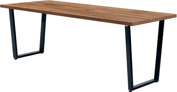 Изображение товара Обеденный стол Millwood Лофт Уэльс 180x80x75 (дуб табачный Craft/металл черный)