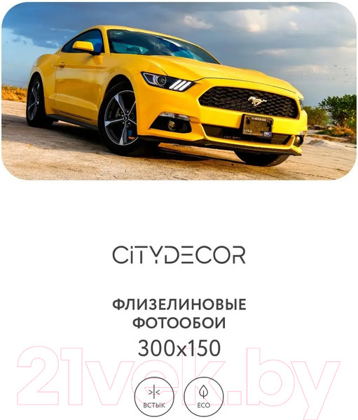 Изображение товара Фотообои листовые Citydecor Транспорт 24 (300x150см)