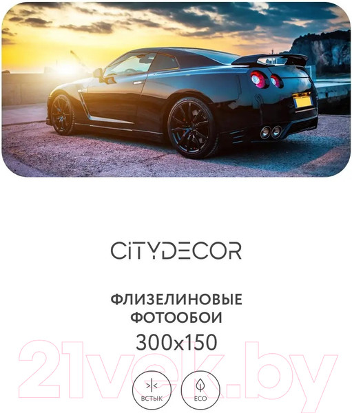 Изображение товара Фотообои листовые Citydecor Транспорт 26 (300x150см)