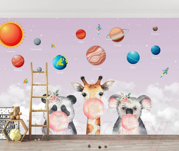 Изображение товара Фотообои листовые Citydecor Bubble Gum 10 (300x260см)