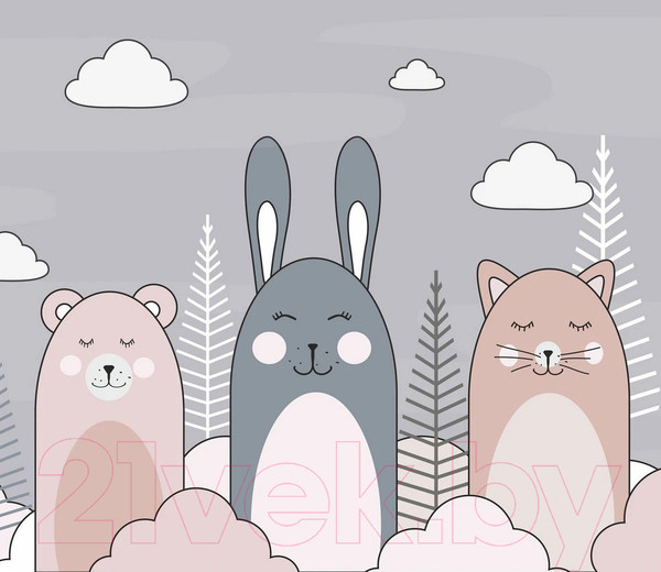 Изображение товара Фотообои листовые Citydecor Cute&Lovely 10 (300x260см)