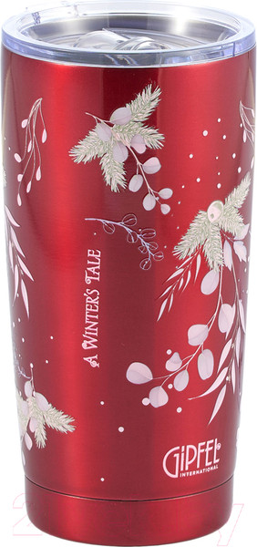Изображение товара Термокружка Gipfel Christmas Star 52502 (красный)
