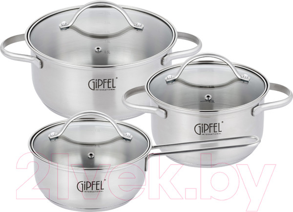 Изображение товара Набор кастрюль Gipfel Azalea 51061