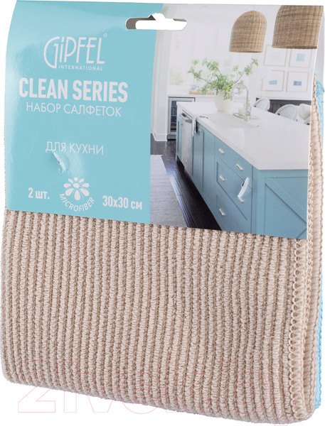 Изображение товара Набор салфеток хозяйственных Gipfel Clean Series 52418 (2шт)