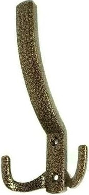 Изображение товара Крючок для одежды Металлист №11 (пол бронза)