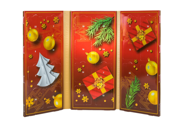 Изображение товара Чай пакетированный Basilur Рождественский адвент-календарь Ассорти Том I (24пак)