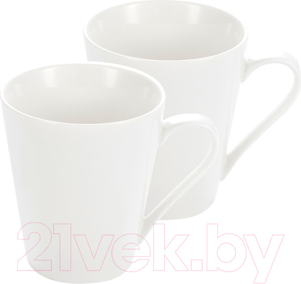Изображение товара Набор кружек Gipfel Blanche 51034 (2шт, белый)