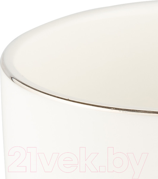 Изображение товара Набор кружек Gipfel Platinum 51538 (2шт, белый/серебристый)