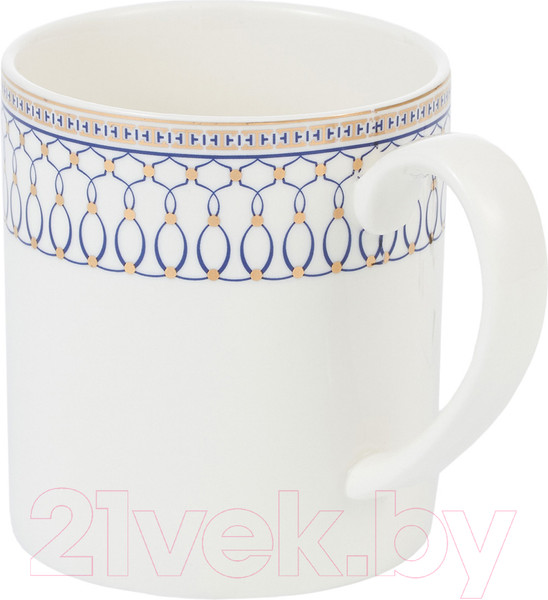Изображение товара Набор кружек Gipfel Orpheus 51558 (2шт, белый/синий)