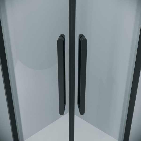 Изображение товара Душевой уголок Grossman Classic 90x90x195 / 301.K33.04.9090.21.00 (черный матовый/прозрачное стекло)