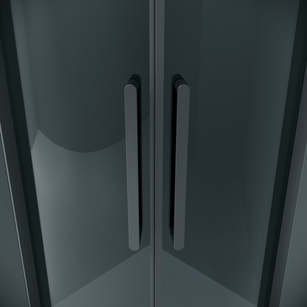 Изображение товара Душевой уголок Grossman Classic 90x90x195 / 301.K33.04.9090.21.00 (черный матовый/прозрачное стекло)