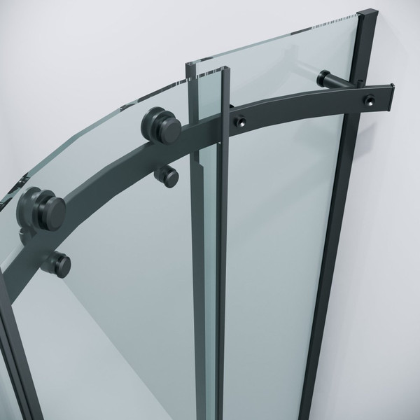 Изображение товара Душевой уголок Grossman Classic 90x90x195 / 301.K33.04.9090.21.00 (черный матовый/прозрачное стекло)