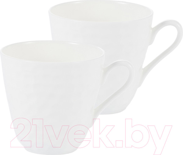 Изображение товара Набор кружек Gipfel Marbella 51720 (2шт, белый)