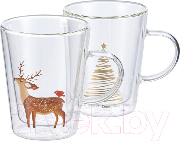 Изображение товара Набор кружек Gipfel Christmas Star 52499 (2шт)