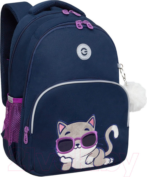 Изображение товара Школьный рюкзак Grizzly RG-460-3 (синий)