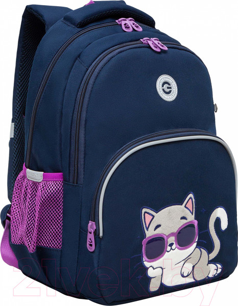 Изображение товара Школьный рюкзак Grizzly RG-460-3 (синий)
