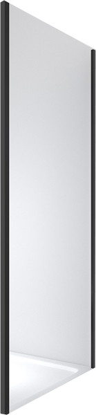 Изображение товара Душевая стенка BelBagno LUCE-90-FIX-C-NERO