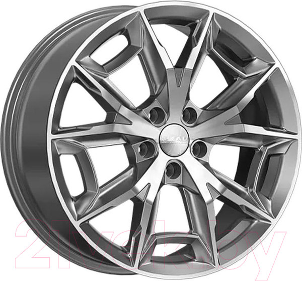 Изображение товара Литой диск SKAD Паркер 19x7.5" 5x108мм DIA 67.1мм ET 45мм Алмаз графит