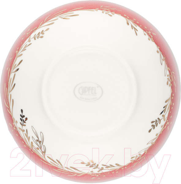 Изображение товара Набор салатников Gipfel Charlotte 51562 (4шт, белый/красный)