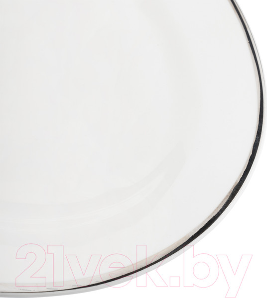 Изображение товара Блюдо Gipfel Astoria 51649 (белый/серебристый)