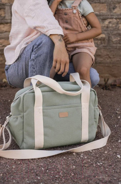 Изображение товара Сумка для коляски Beaba Sac Paris Vert Sauge 940296