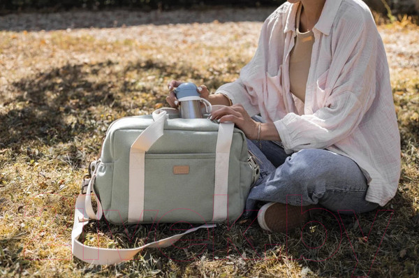 Изображение товара Сумка для коляски Beaba Sac Paris Vert Sauge 940296