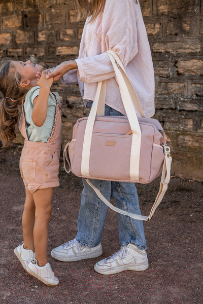 Изображение товара Сумка для коляски Beaba Sac Paris Rose Poudre 940297