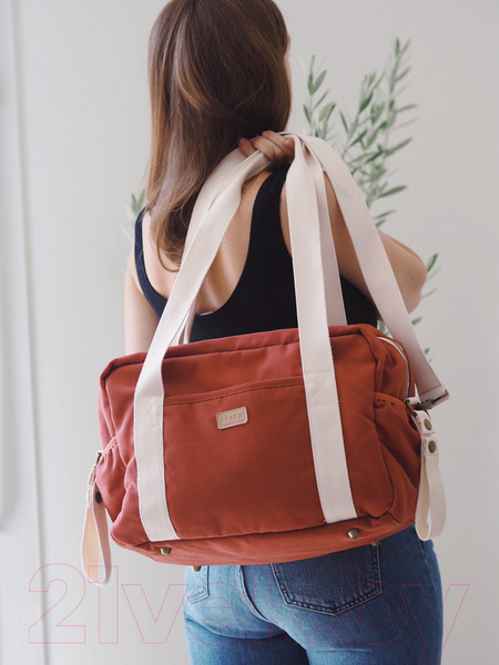 Изображение товара Сумка для коляски Beaba Sac Paris Hot Sauce 940298