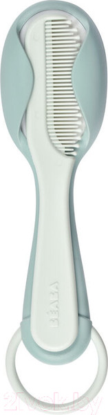 Изображение товара Набор для ухода за волосами детский Beaba Baby Brush And Comb Green Bl 920366