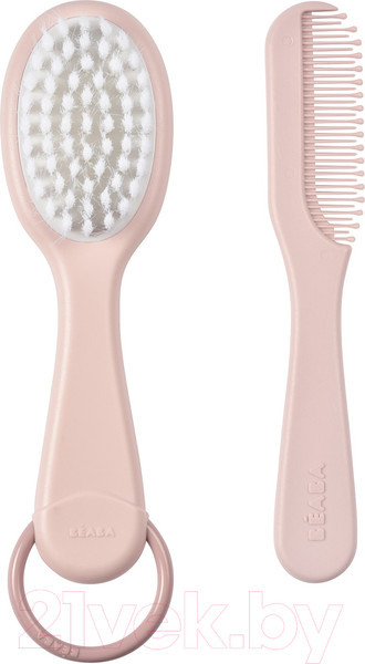 Изображение товара Набор для ухода за волосами детский Beaba Peigne + Brosse Old Pink 920367
