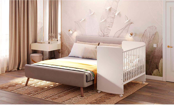 Изображение товара Детская кроватка Фея 702 / 0002757.9 (белый)