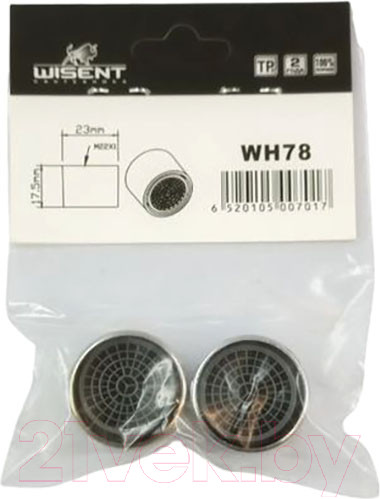 Изображение товара Аэратор для смесителя Wisent WH78 (2шт)