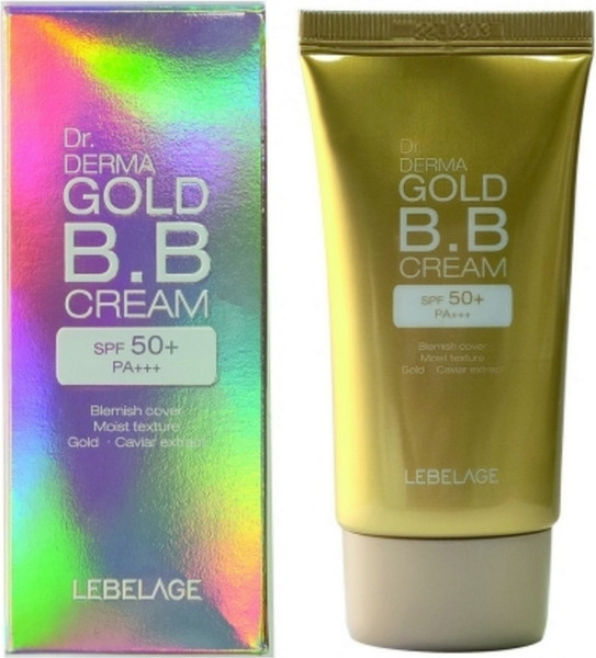 Изображение товара BB-крем Lebelage Увлажняющий с золотом SPF50+/PA+++ (30мл)