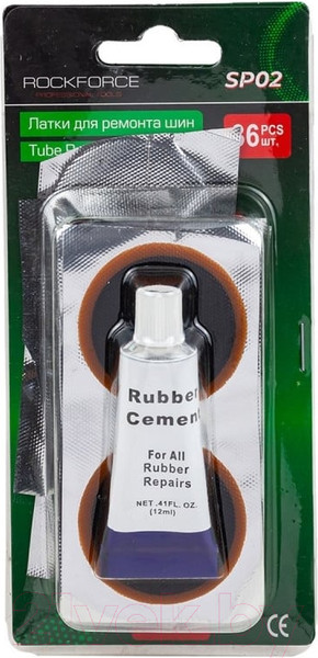 Изображение товара Заплатка для ремонта шин RockForce RF-SP02 (36шт)