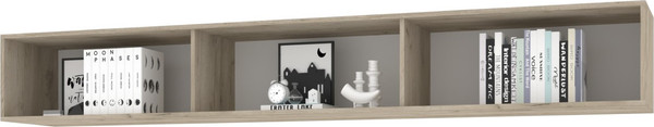 Изображение товара Полка Modern Флорида Ф53 (серый дуб/белый)