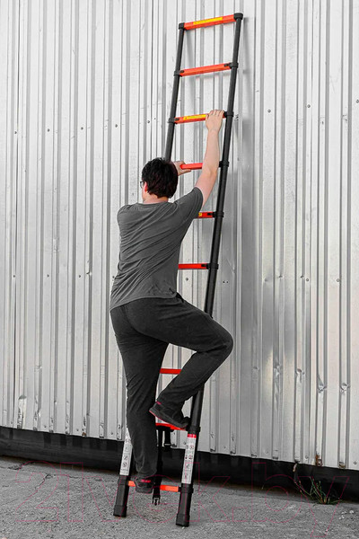 Изображение товара Телескопическая лестница ISMA UP290