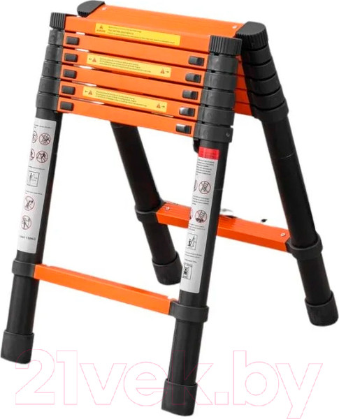 Изображение товара Телескопическая лестница ISMA UP200-2