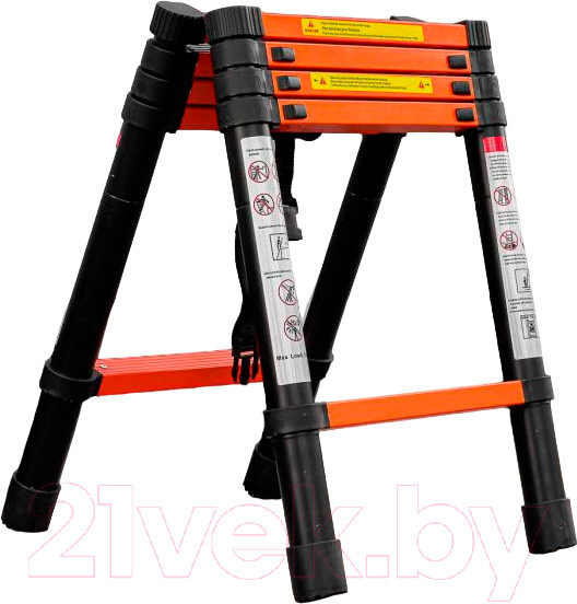 Изображение товара Телескопическая лестница ISMA UP140-2