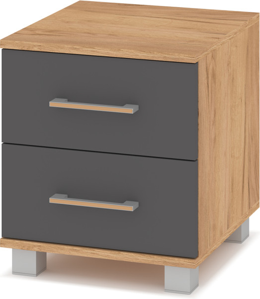 Изображение товара Прикроватная тумба Modern Аманда А21 (золотой дуб/графит)