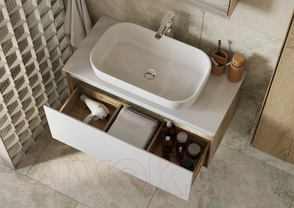 Изображение товара Тумба под умывальник Акватон Либерти 90 (1A279901LYC70)