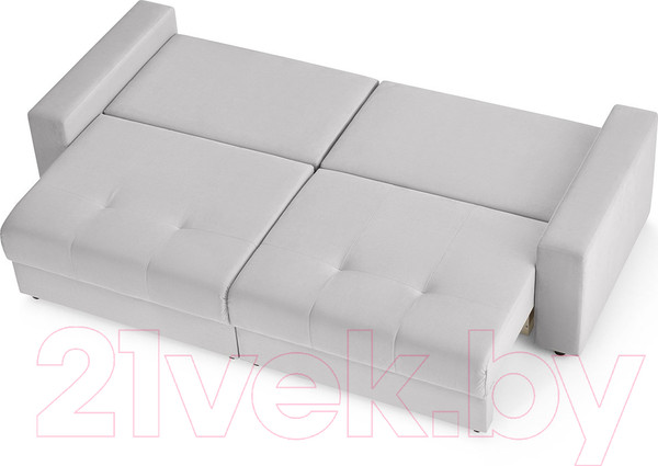 Изображение товара Диван Mio Tesoro Манчестер 292 1.5ек-1.5ек (841 светло-серый)