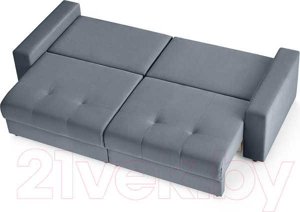 Изображение товара Диван Mio Tesoro Манчестер 292 1.5ек-1.5ек (968 серый)