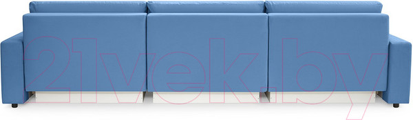 Изображение товара Диван Mio Tesoro Манчестер 292 1.5ек-1.5ек-1.5ек (840 синий)