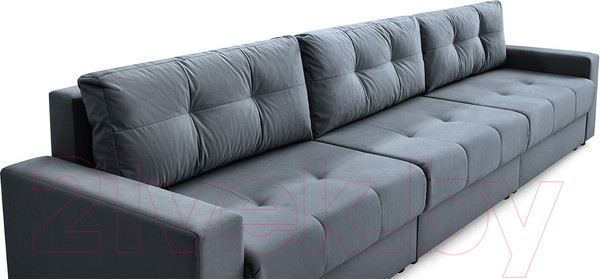 Изображение товара Диван Mio Tesoro Манчестер 292 1.5ек-1.5ек-1.5ек (968 серый)