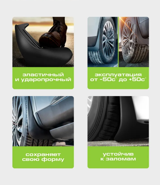 Изображение товара Комплект брызговиков FROSCH NLF.AN0666.F3 для Haval Jolion 2WD/4WD (2шт, передние)